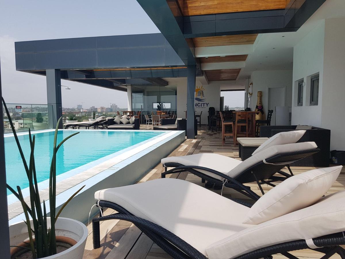 Suncity Hotel Apartment Acra Exterior foto